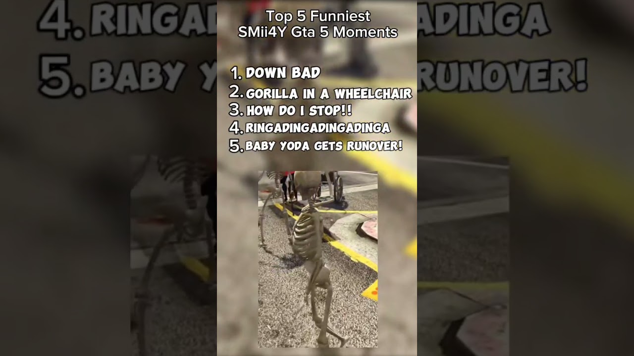 Top 5 Funniest SMII4Y Gta 5 Moments 