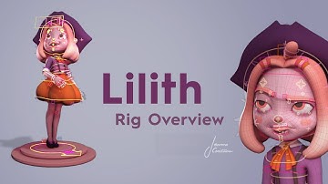 Lilith Character Rig Overview - Jeanne Coritama