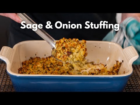 Sage  Onion Stuffing  The Perfect Christmas Recipe