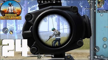 PUBG Mobile - Gameplay Part 24 - Arcade Squad War Top 1(iOS, Android)