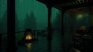 Heavy RAINSTORM drowns out distractions and prepares you for quality sleep