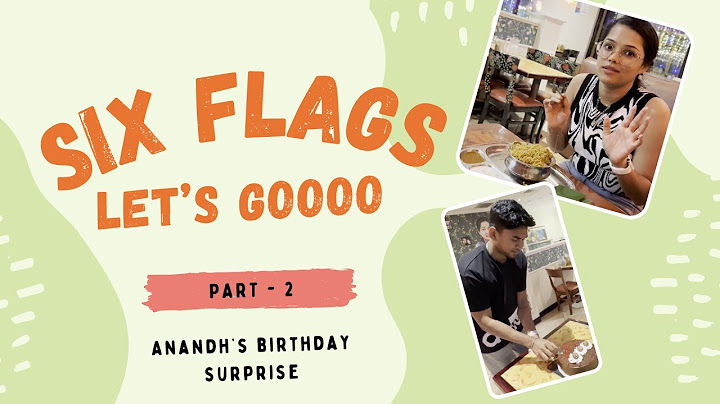 Six Flags Part -2 | Birthday Surprise | Adventure Park | Cake or Kotthu parota