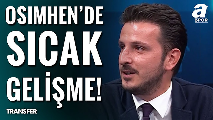 Galatasaray, Osimhen'in Bonservisini Alacak Mı? Emre Kaplan Açıkladı! / A Spor / Transfer Raporu