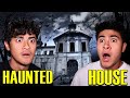 24 HOUR OVERNIGHT CHALLENGE IN HAUNTED HOUSE *CAUGHT*