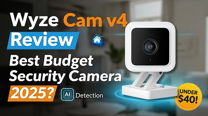 Wyze Cam v4 Review (2025 Update) | Best Budget Security Camera with AI & Color Night Vision?