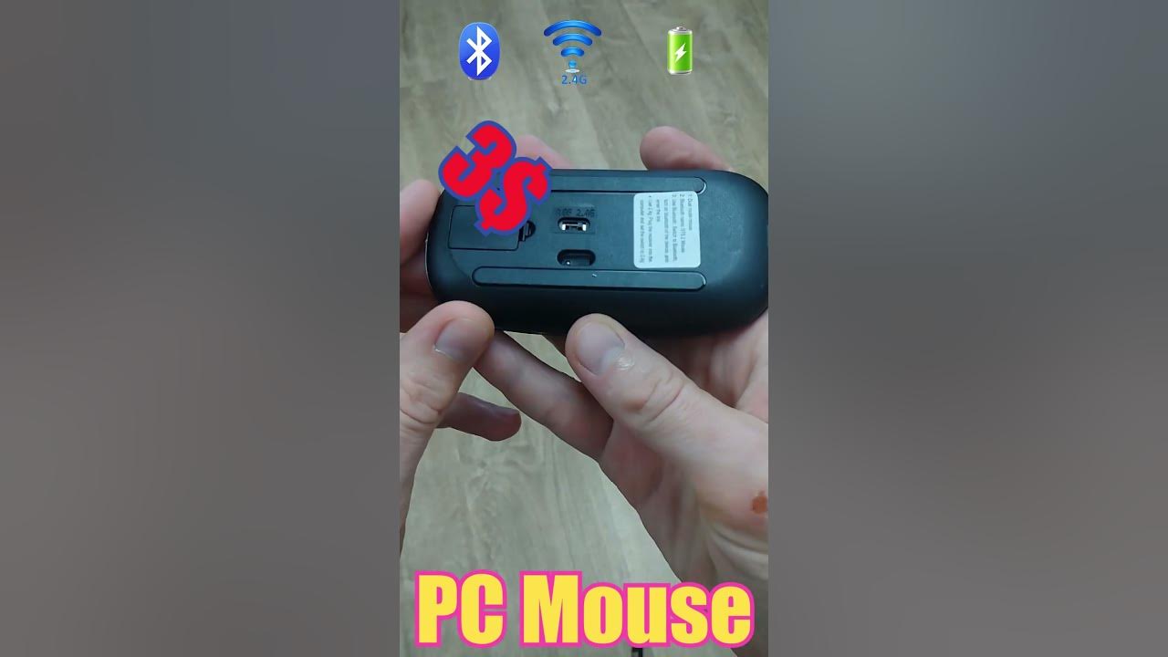 Самая дешевая компьютерная мышь в 2023 с bluetooth и аккумулятором на ...