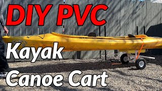 DIY KAYAK CART or CANOE CART // Never Carry Your Boat on a Portage Again