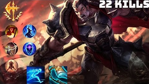 DARIUS VỚI BUILD ĐỒ FULL DAMAGE ĐÈ NÁT ĐƯỜNG "RICH KID" VỚI CON BÀI T1 SYLAS