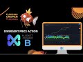 Divergent price action w/ MarketCipher B
