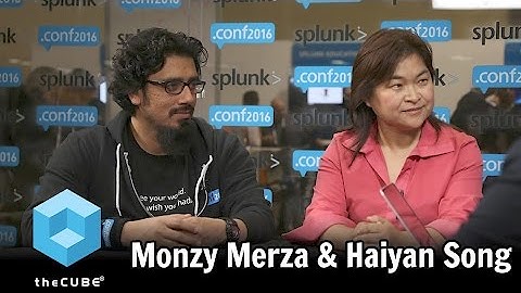 Monzy Merza & Haiyan Song, Splunk | Splunk .conf2016