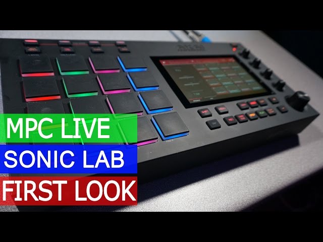 Akai MPC Live - First Look - YouTube
