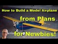 How to Build a Model Airplane from Plans for Newbies!