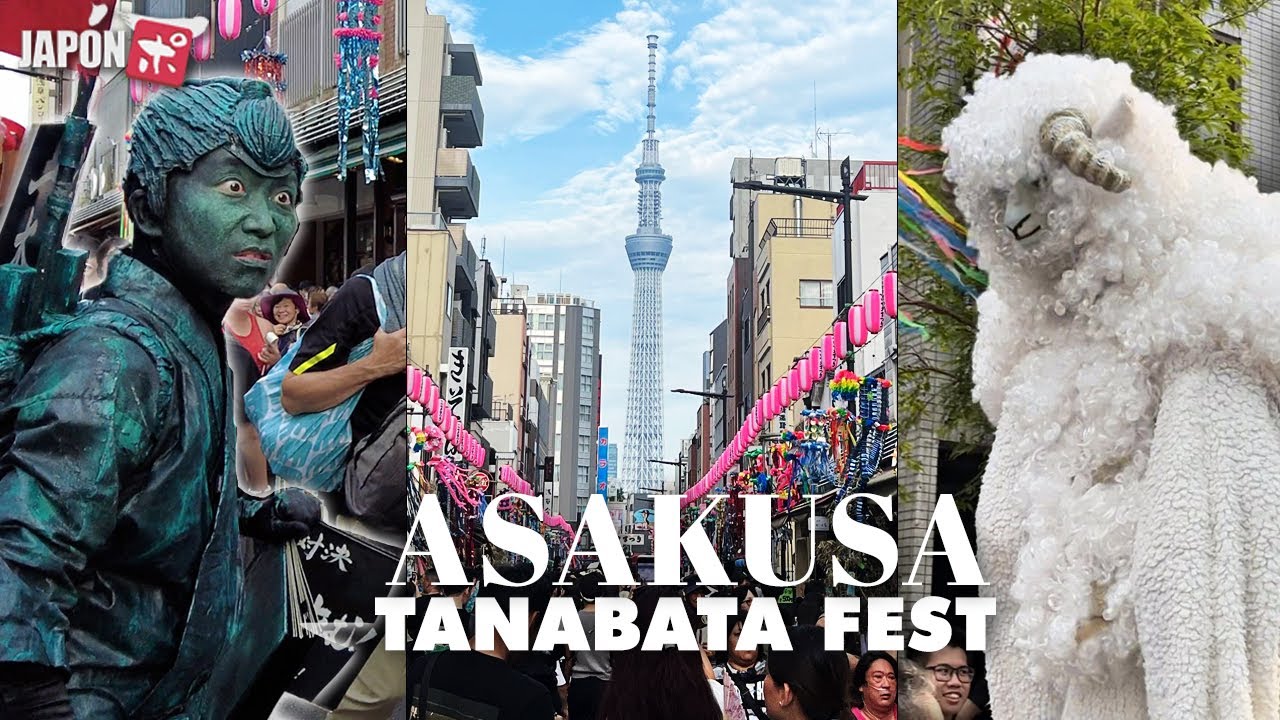 Fuimos a uno de los más grandes festivales de TANABATA en Tokyo