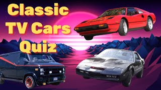 Classic TV Cars Quiz | Name the TV Series