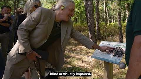 Explore the Sensory Awareness Trail! Forest Resource Education Center - Jackson, Ocean County, NJ