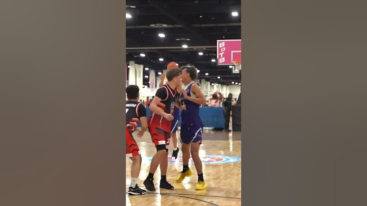 NELSON AND NOAH CRASHED OUT AT THIS HEATED AAU GAME!!!