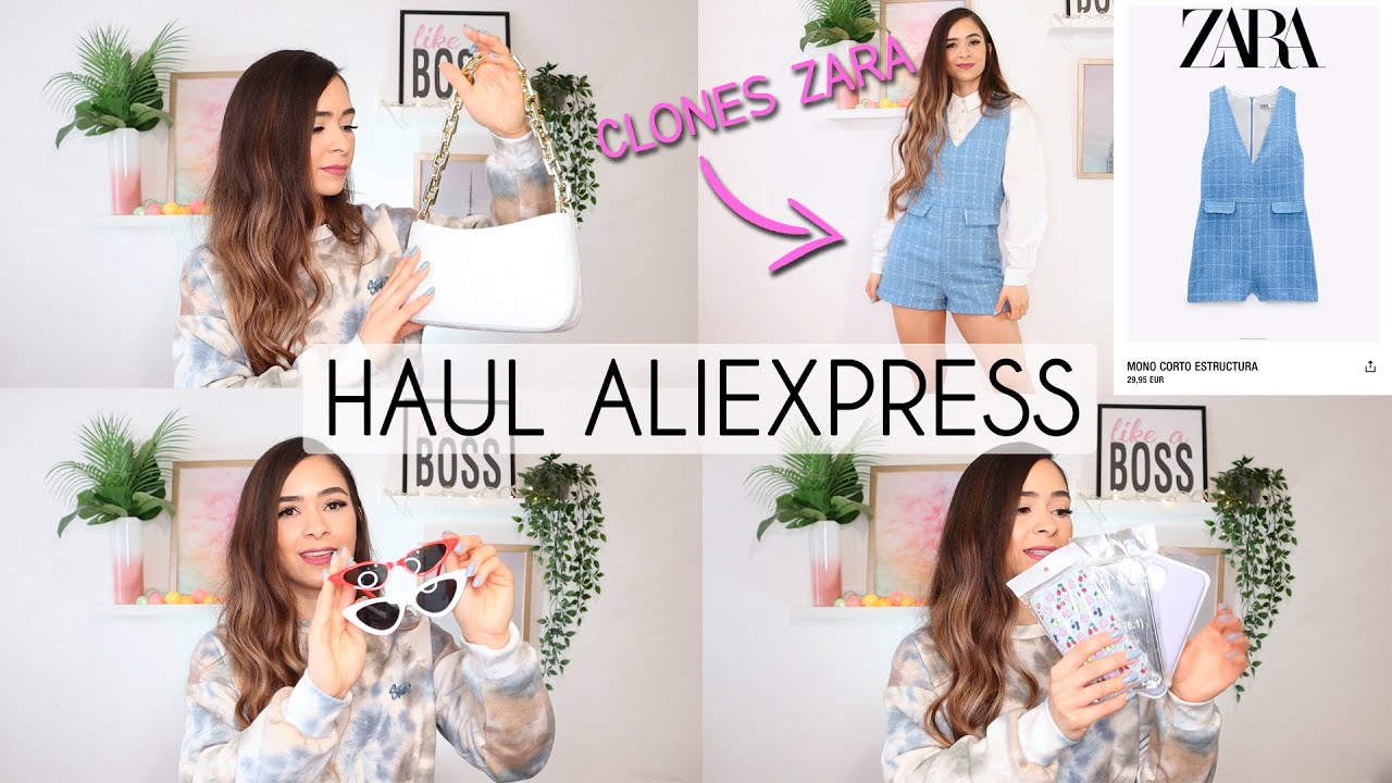 🌸 HAUL ALIEXPRESS | Clones ZARA y como conseguirlos | Bolso, accesorios,  lentes de sol y mas - YouTube