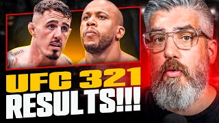 LUKE THOMAS UFC 321 *reaction* | Gane eye-pokes Aspinal | Dern is UFC Champ