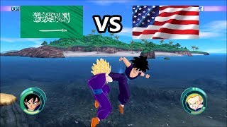 تحدي أونلاين مع أمريكي بلعبة دراغون بول ريجنج بلاست - DRAGON BALL RAGING BLAST