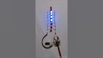 LED Chaser Circuit | Electronic Projects | LED Circuits #shorts #experiment #tech