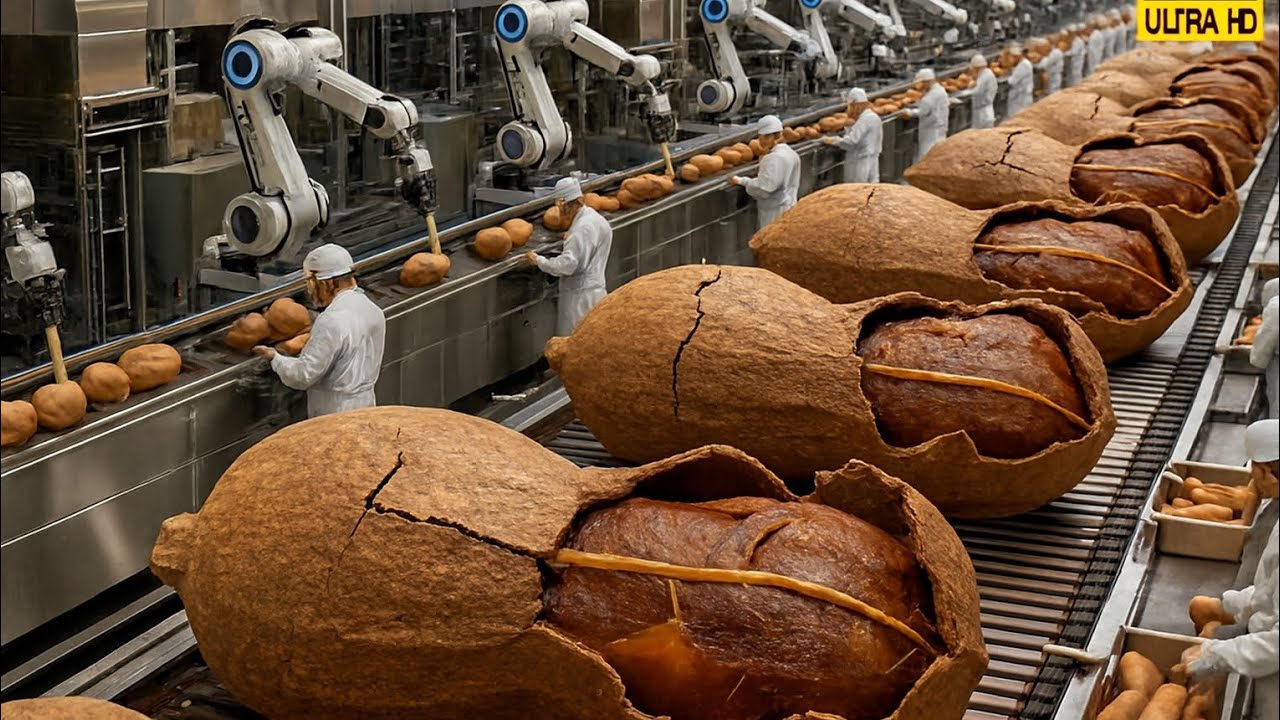 Inside a Modern Tamarind Factory: FromRaw Tamarind Pods to ConcentratedPaste (Full  Process)