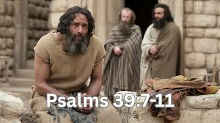 Psalms 39:7-11 Man's Ephemeral Existence