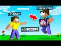 DON'T Accept Lucky Blocks From HEROBRINE In MINECRAFT!
