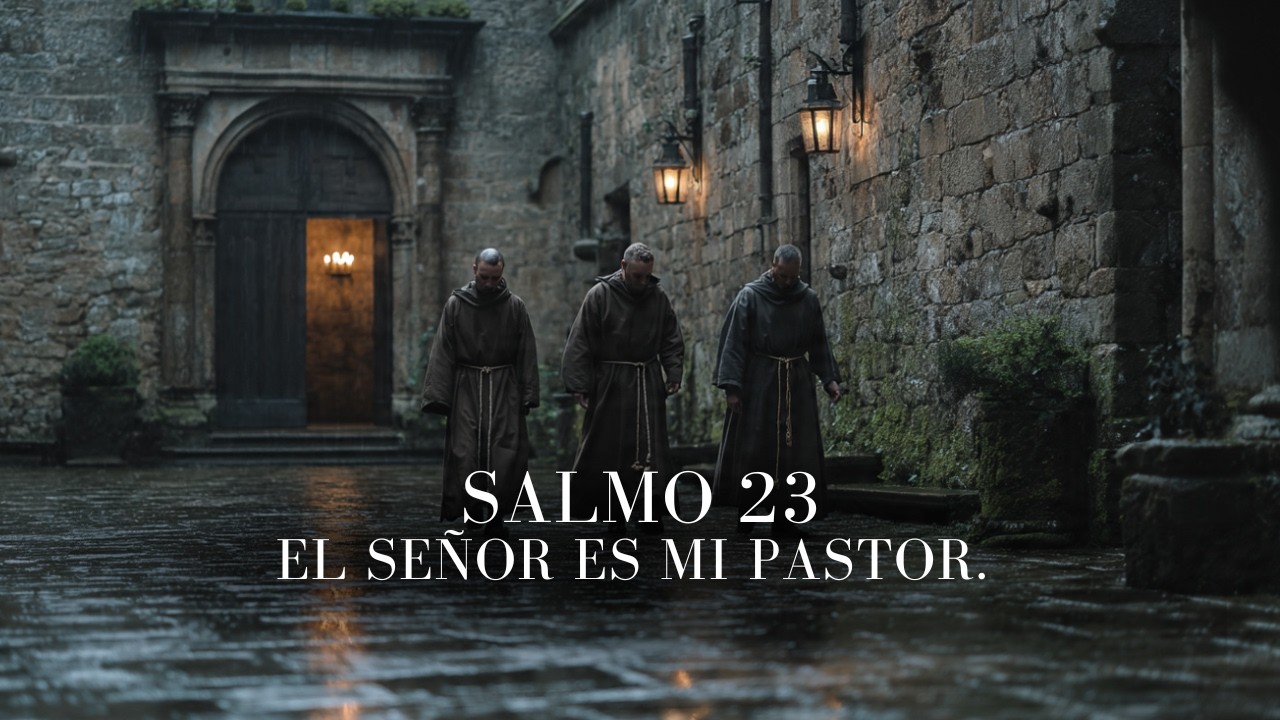 ✝️SALMO 23 En Canto Gregoriano | Descanso, Consuelo y Protección Divina