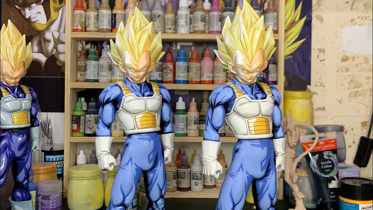 そら太ページ VEGETA SMSP PAINT 2D MANGA COLOR #dragonballsuper