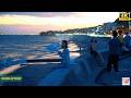【4K HDR】Walking Through Kamakura Kokomae at Blue Hour 🚃🌊 | Authentic Coastal Ambience