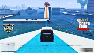 Best And Hard Parkour Nobody Can Easily Finish This Race In Gta 5 | Gta 5 Parkour Gameplay |