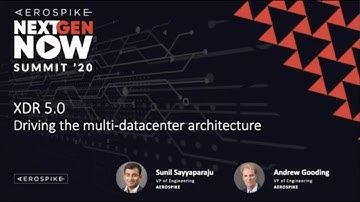 XDR 5.0: Driving the multi-data center architecture