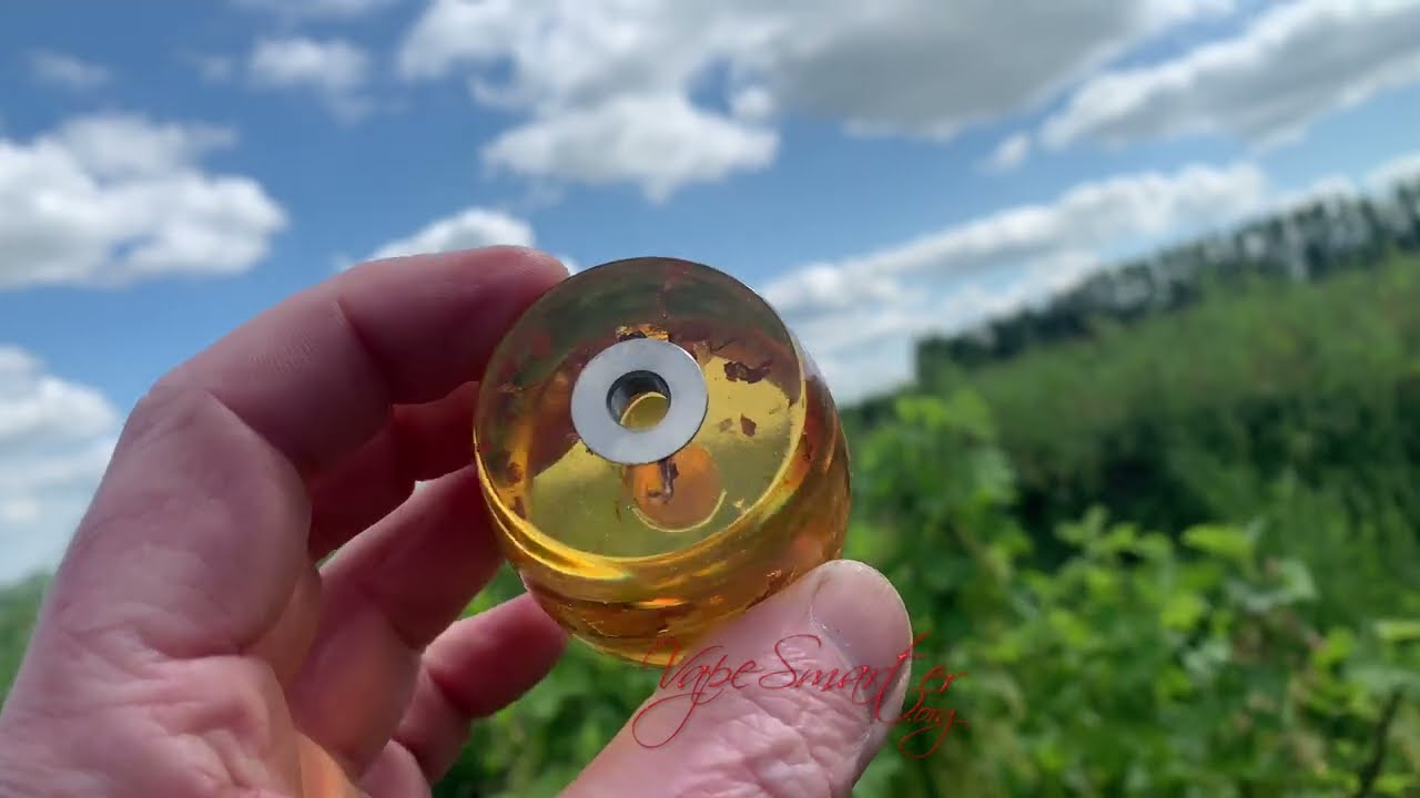 Amber tank coil stand made at vapesmarter