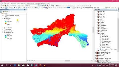 Flood hazard mapping