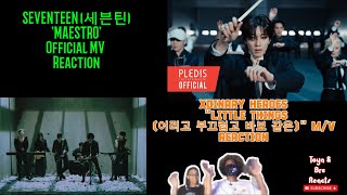 KPOP Marathon SEVENTEEN & Xdinary Heroes Reaction |We were sent to another music timezone!!!