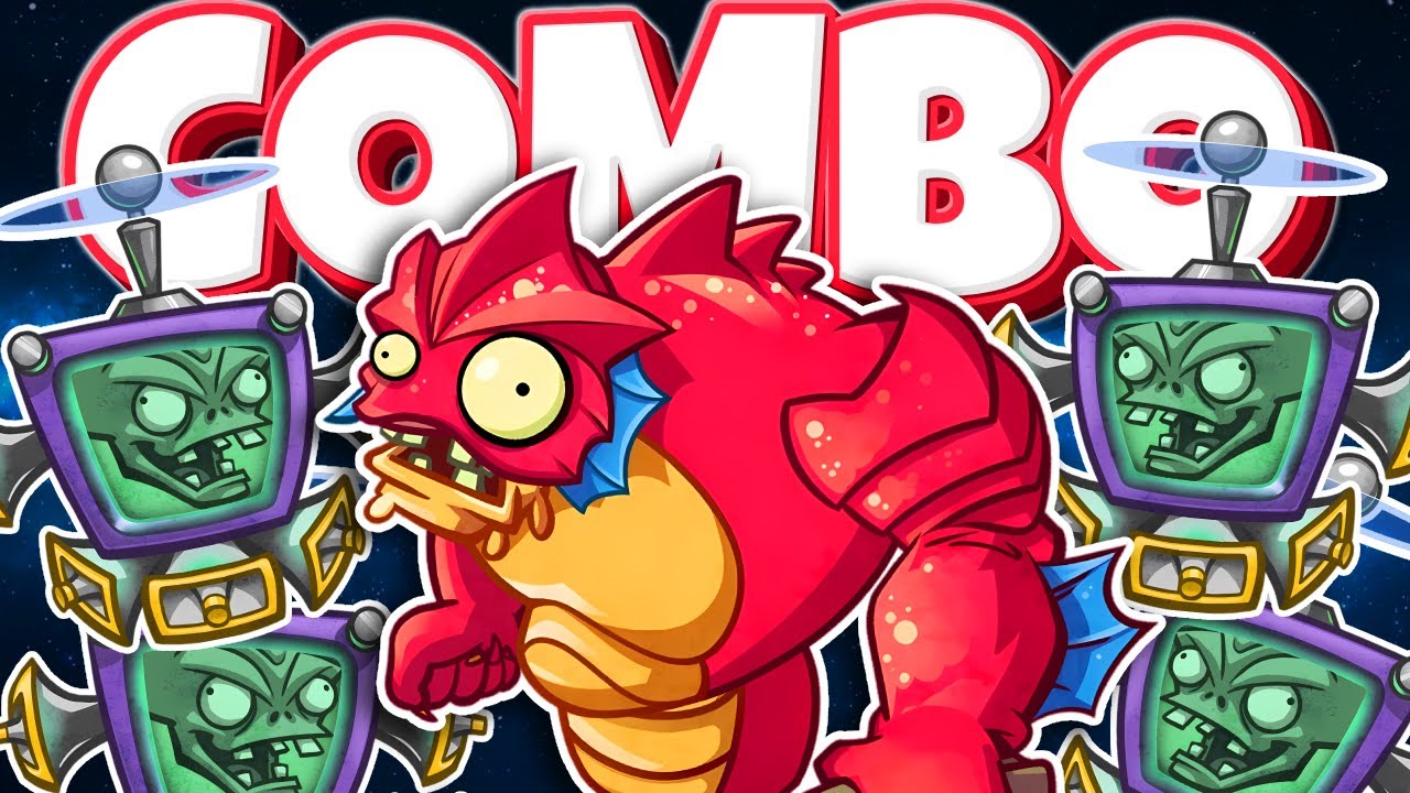 DEEP SEA GARG + MANIACAL LAUGH COMBO In PvZ Heroes