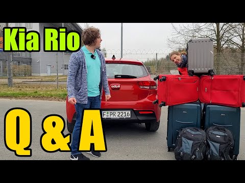 Q U0026 A - Eure Fragen Und Meine Antworten Zum Kia Rio 1.0 T-GDI (100 PS) MJ 2022 - Kofferraum Meinung