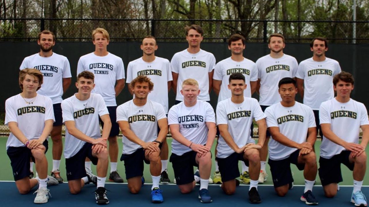 Queens University of Charlotte Tennis Match - YouTube