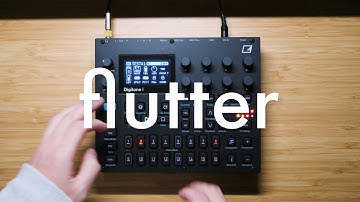 digitone diary. flutter. (first try!)