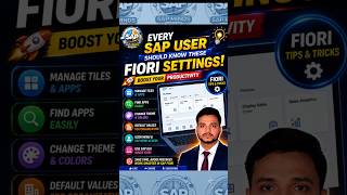 SAP Fiori Tips & Tricks | Settings, Tiles, Apps & SAP GUI #SAPFioriLaunchpad