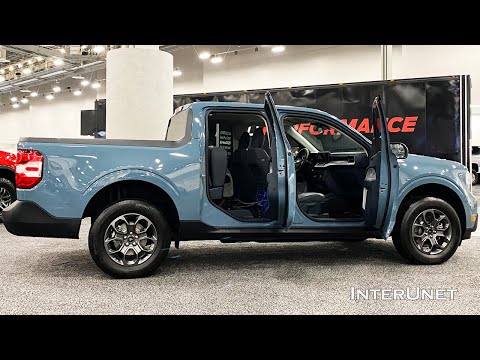 2022 Ford Maverick XLT Hybrid Ford Compact Affordable Truck Exterior, Interior Overview