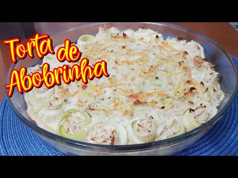 TORTA DE ABOBRINHA FÁCIL