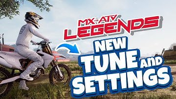 NEW UPDATE TUNE AND SETTINGS! (Mx vs Atv Legends)