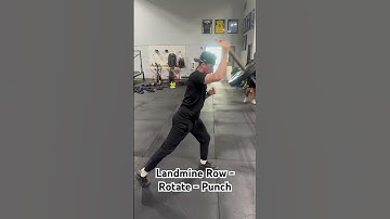 Landmine Row - Rotate - Press