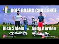 Golfboard 3 hole golf challenge  rick vs andy