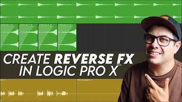 How To Create Reverse FX In Logic Pro X - Reverse Reverb trick!
