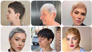 Best Short Sassy Pixie Cuts And Short Haircuts For Women Summer Seasonshort Pixie Haircut Over 55