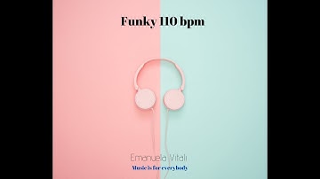 Funk Drum Loop Practice Tool 110 bpm, 15 minutes