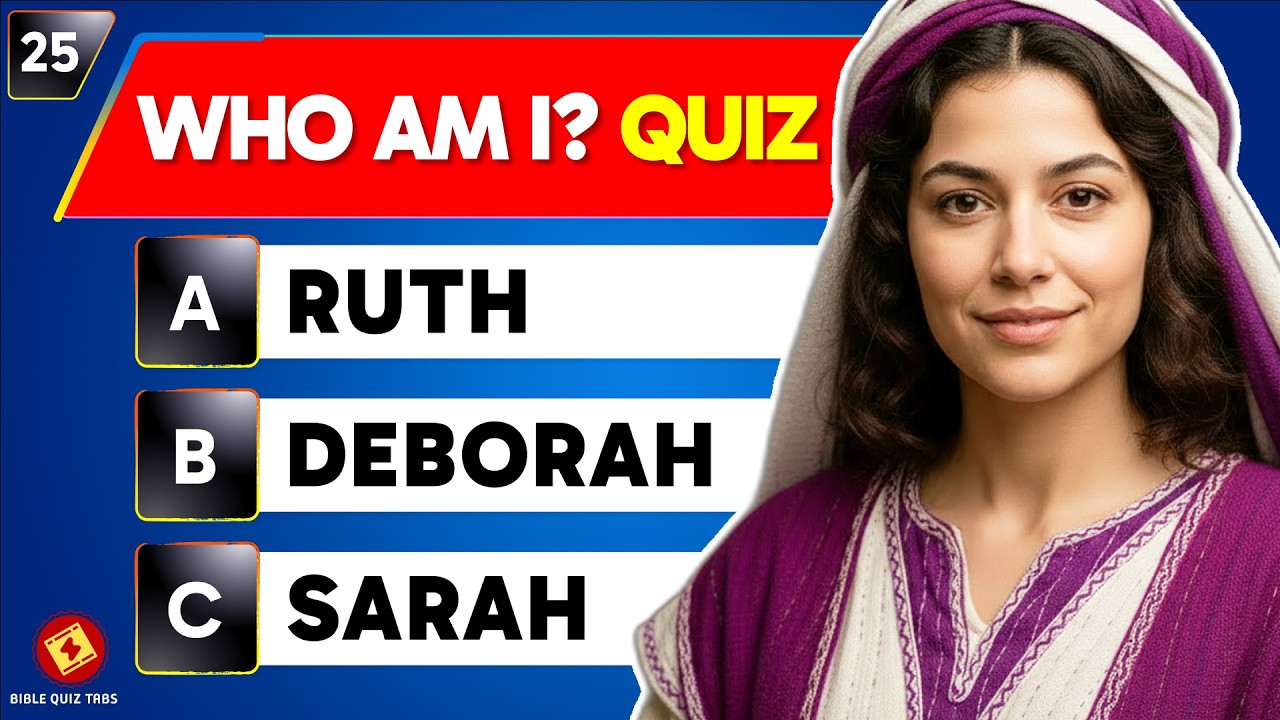 THE TOP BIBLE CHARACTERS QUIZ Even PASTORS Miss - Can You Get 20+? | Bible Quiz Tabs
