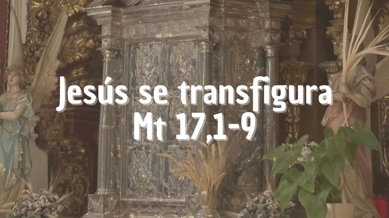 Jesús se transfigura